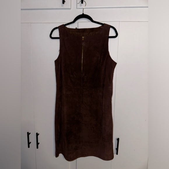 Isaac Mizrahi x Target Suede Shift Dress Size 12 - Picture 1 of 3